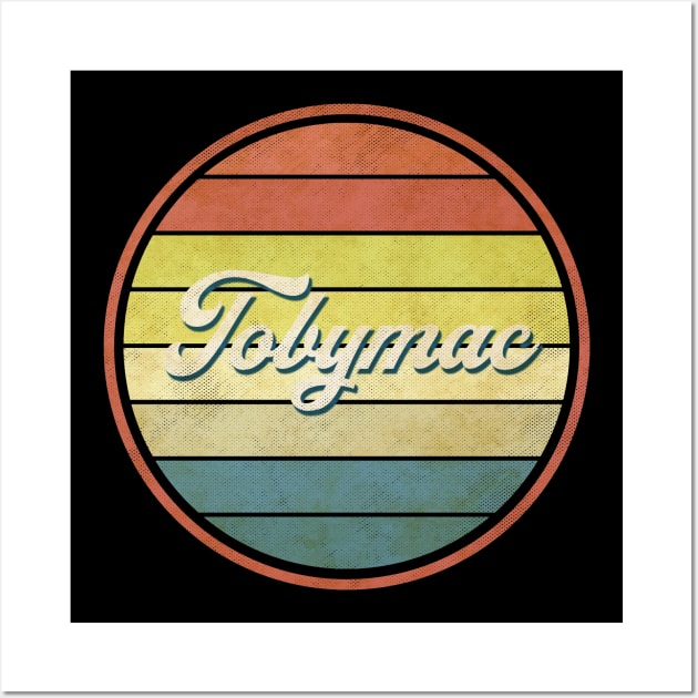 vintage vibes tobymac calssic Wall Art by Now and Forever